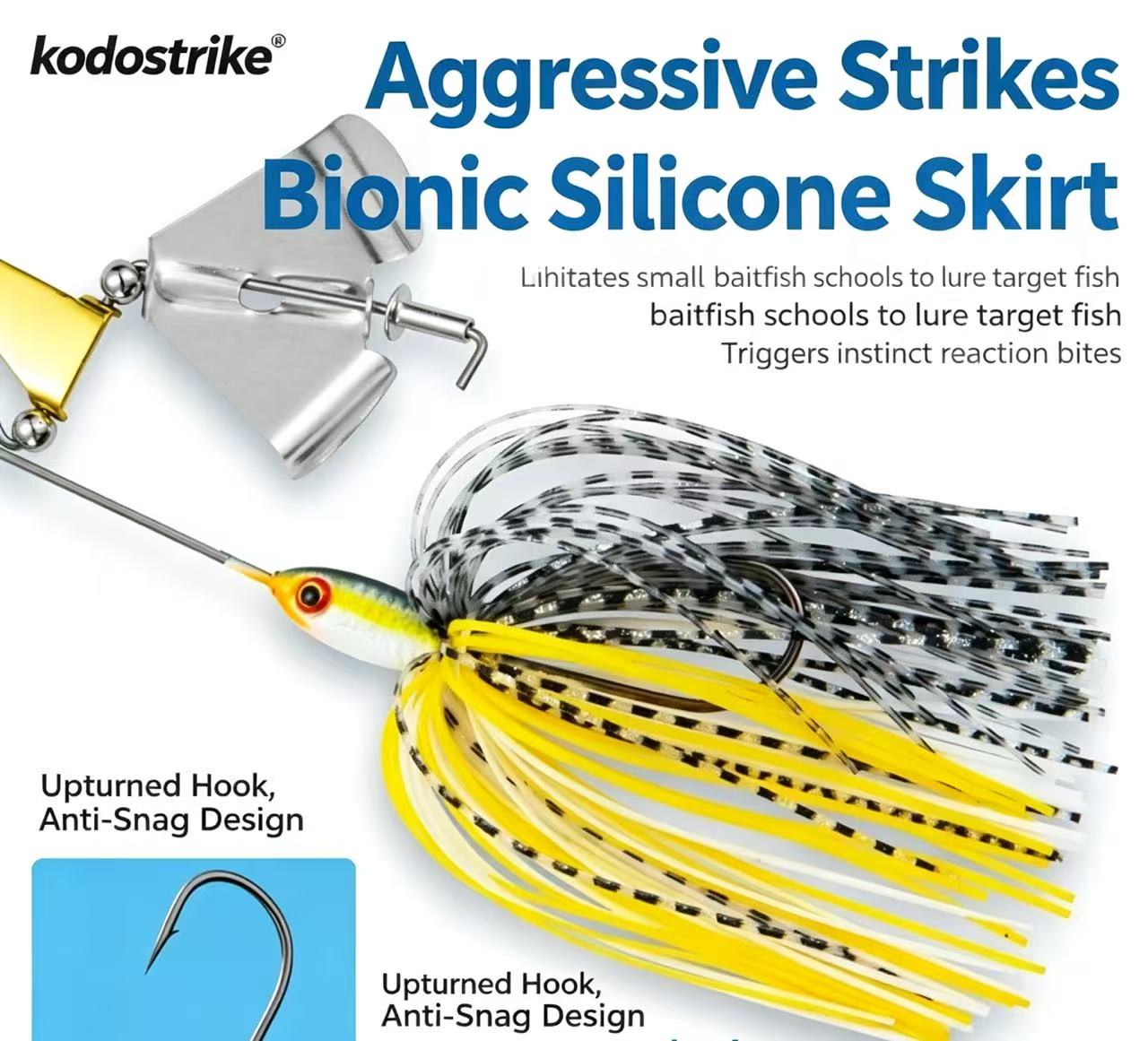 KodoStrike Buzz Bait Topwater Lure