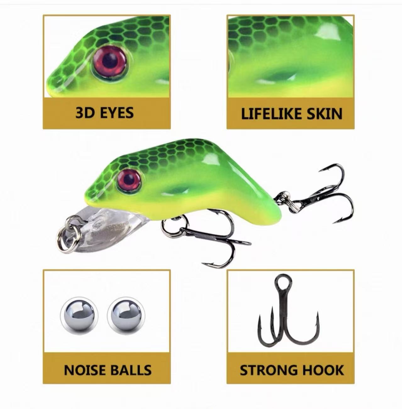KodoStrike Frog Topwater Fishing Lure