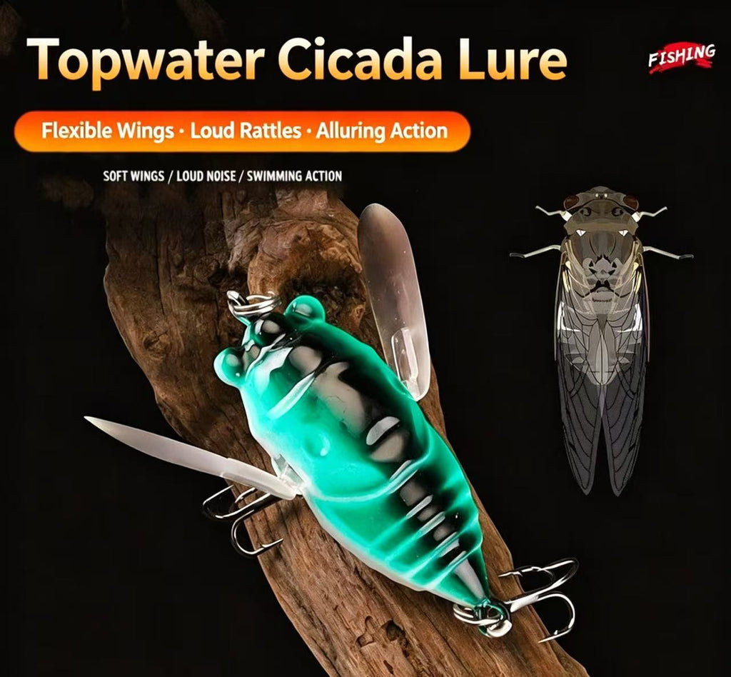 KodoStrike Cicada Surface Fishing Lure