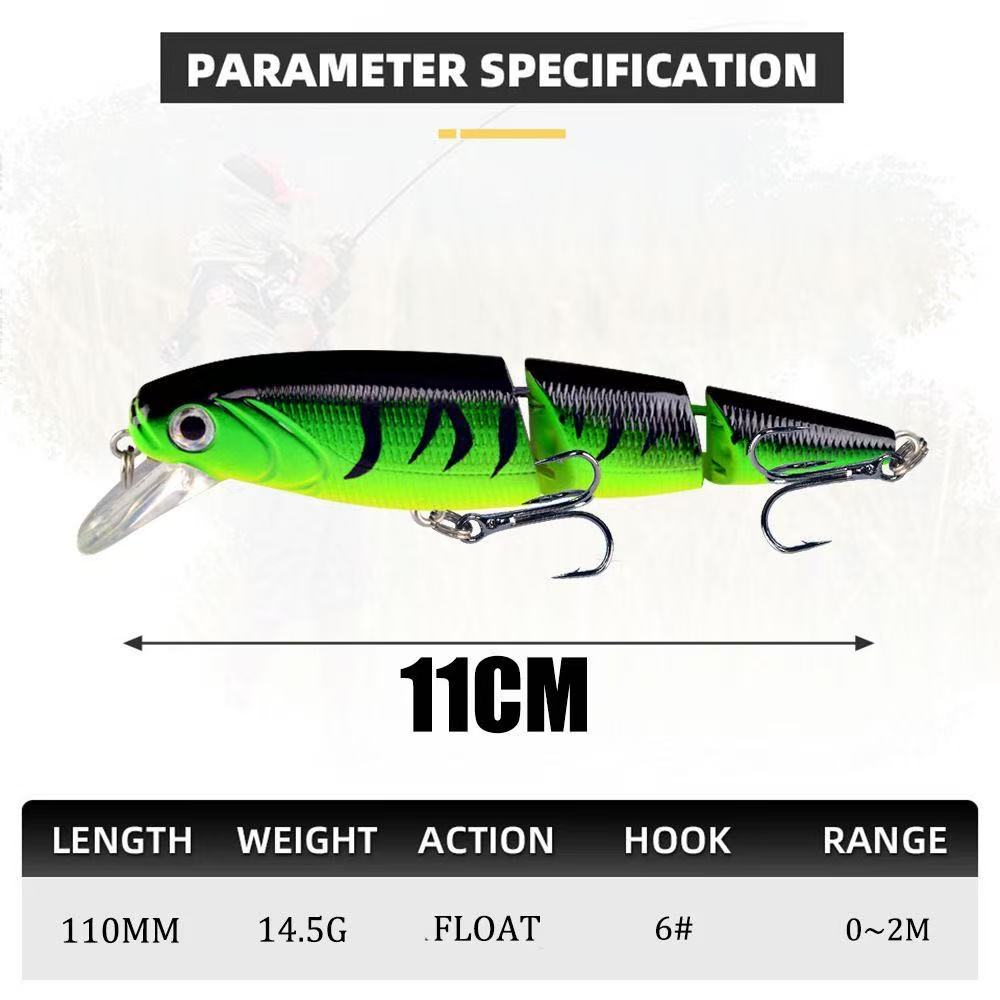 KodoStrike Jointed Minnow Rattle Lure