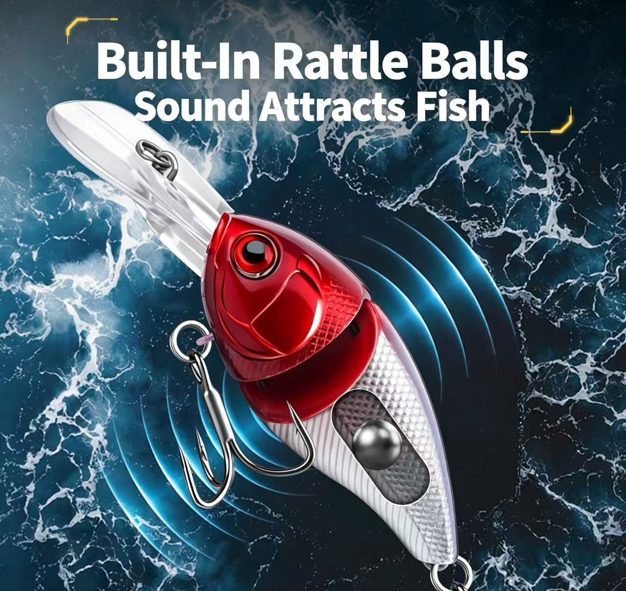 KodoStrike Jointed Crankbait Fishing Lure