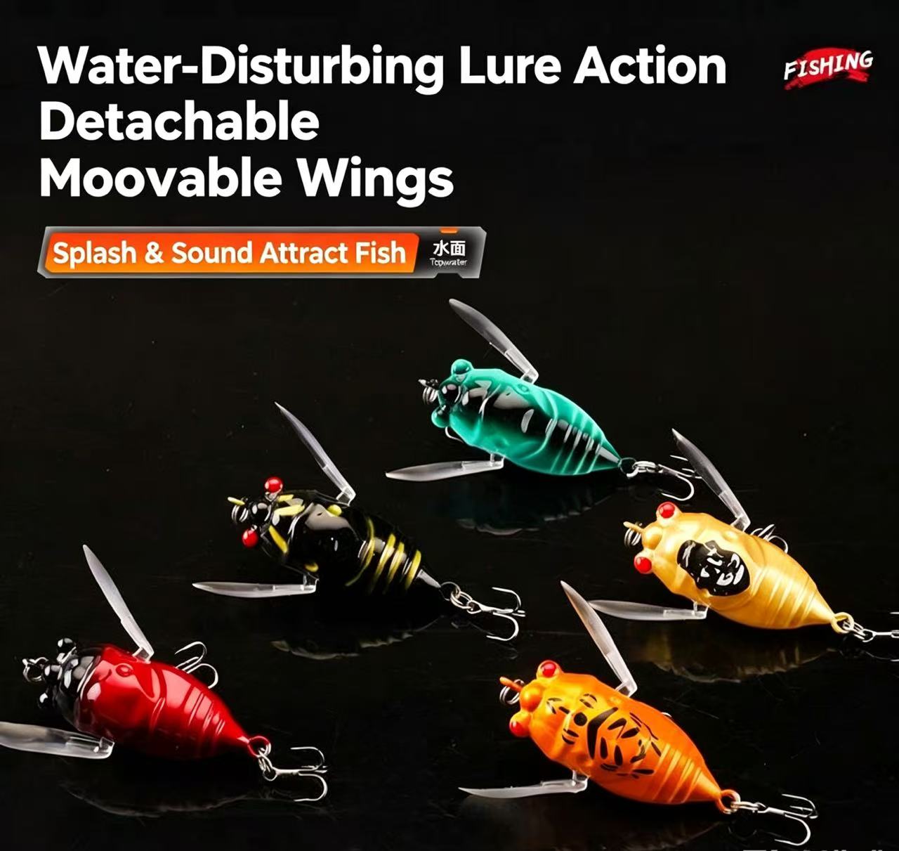 KodoStrike Cicada Surface Fishing Lure