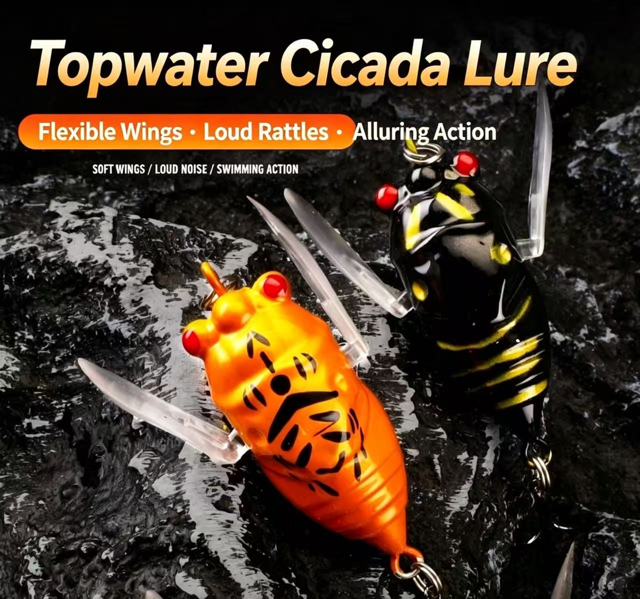 KodoStrike Cicada Surface Fishing Lure